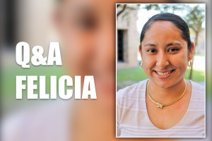 Felicia Flores Estudiante de tercer año en estudios interdisciplinarios