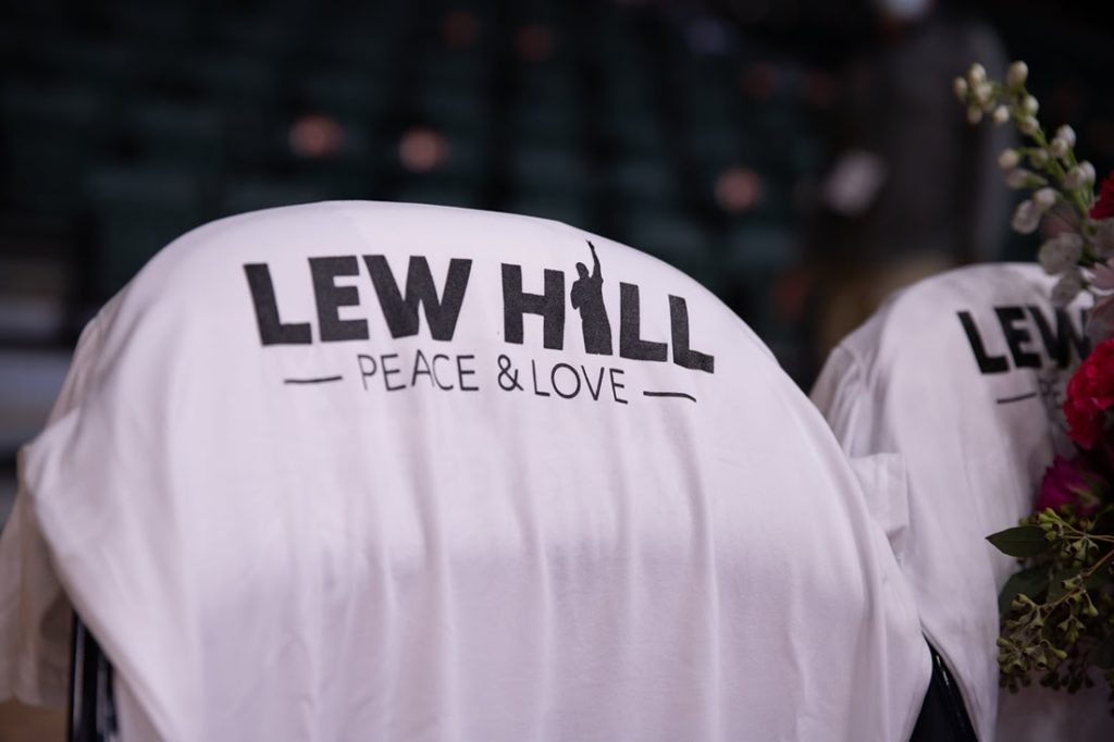 UTRGV Athletics is selling commemorative shirts to honor the late men’s basketball Head Coach Lew Hill. Shirts are available on the website utrgvgearm.merchorders.com. Photo Courtesy UTRGV Athletics