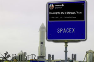 SpaceX CEO Elon Musk’s plans to turn the unincorporated community of Boca Chica Village into Starbase, Texas. UTRGV experts and Cameron County officials detailed the rules and steps the proposal must follow. Roxanna Miranda/The Rider Photo Illustration