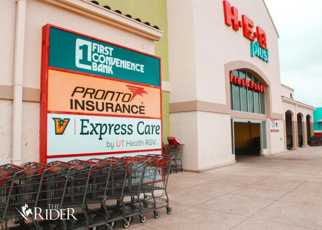 Shown is the new Vaquero Express Care clinic at the H-E-B plus! in Brownsville. Luis Martinez Santillano/ The Rider Photo