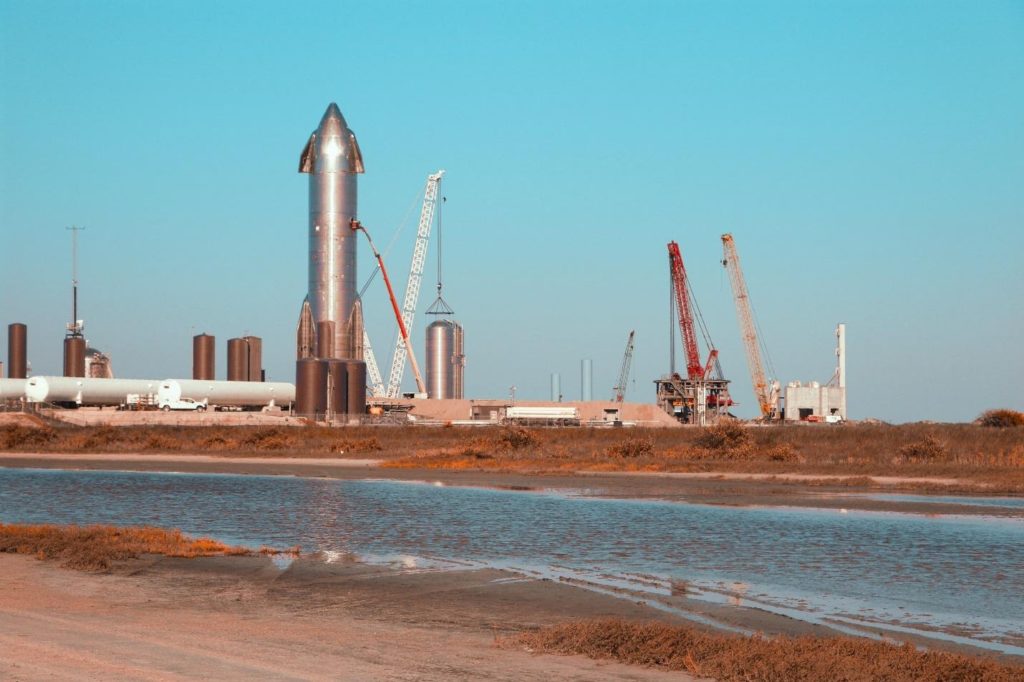 The SpaceX South Texas launch site at Boca Chica is shown last Tuesday. Luis Martinez Santillano/The Rider Photos