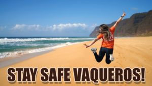 As the spring semester comes to an end and summer approaches, a UTRGV official suggests for students to get vaccinated before traveling and to continue wearing their facial coverings. Roxanna Miranda/The Rider Photo Illustration