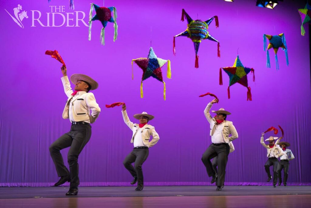 Members of the Ballet Folklórico at UTRGV perform “Leyendas” Sept. 7 in the Performing Arts Complex on the Edinburg campus. The performance is an annual tribute to the legacy of Francisco Muñoz III, the former director. Eduardo Escamilla/THE RIDER